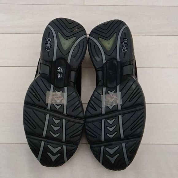 RYKA Womens Cat III Arctica Nitracel Leather Suede Slip-on Shoes Black Size 11M - Picture 9 of 10